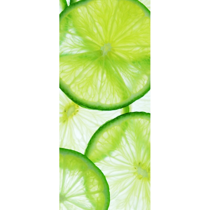 Türtapete Nr. 3095 - Lime slices