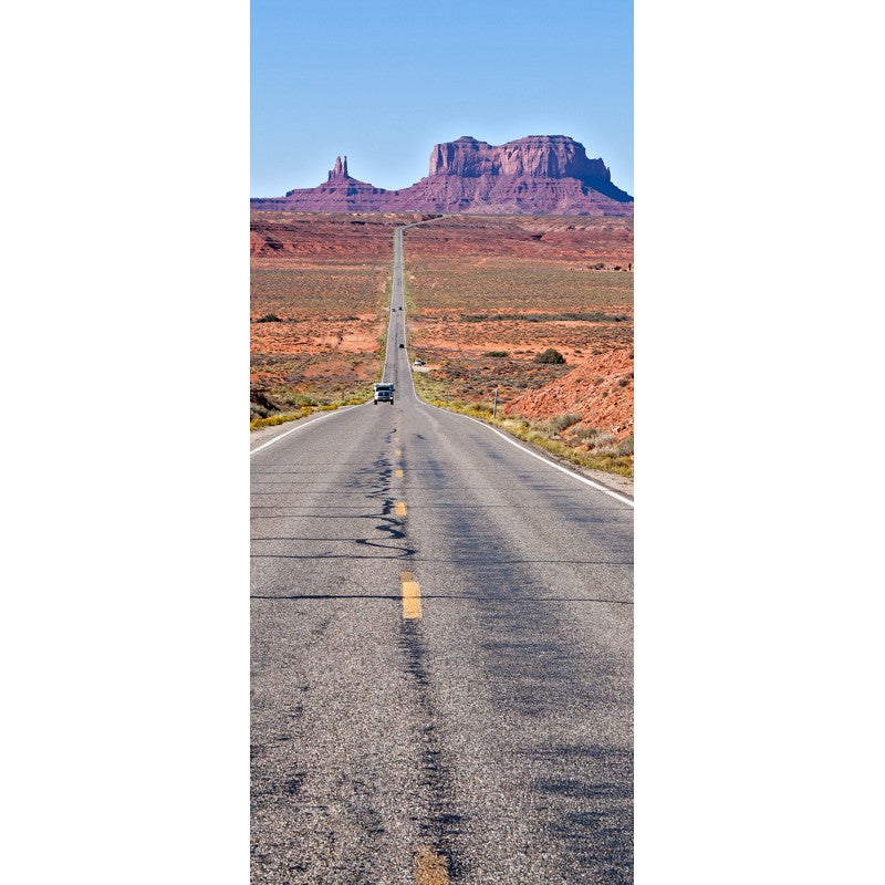 Türtapete Nr. 3231 - The road to Monument Valley