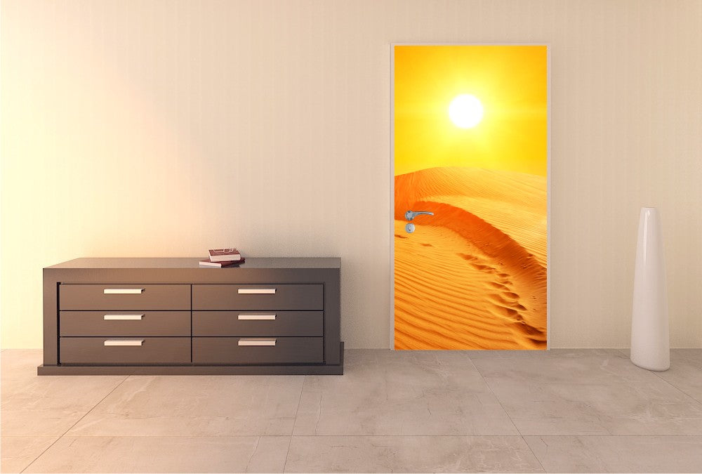 Türtapete Nr. 3397 - Desert sunset