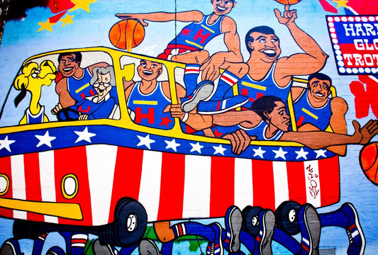 Fototapete Nr. 3482 - Graffiti Harlem Globe Trotters