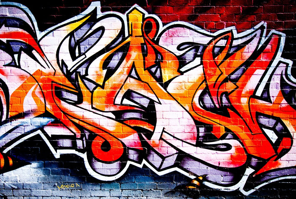 Fototapete Nr. 3483 - Graffiti Flames