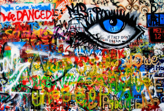 Fototapete Nr. 3485 - Graffiti Eye Catcher