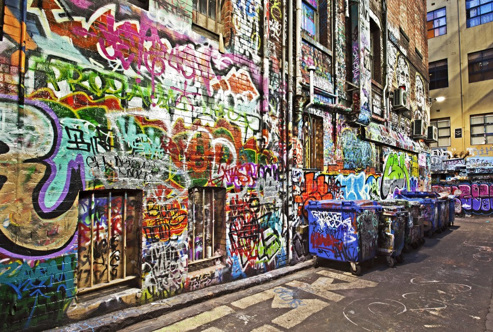 Fototapete Nr. 3489 - Graffiti Backstreet