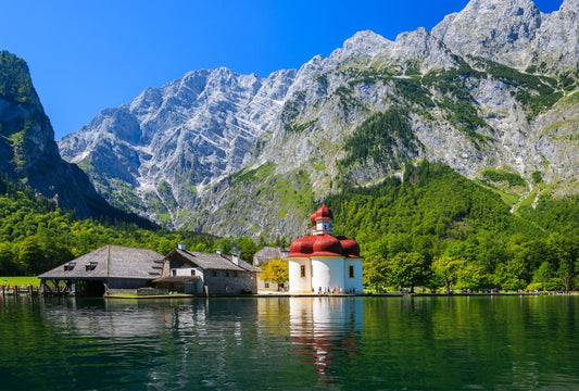 Fototapete Nr. 3532 - St. Bartholomä am Watzmann