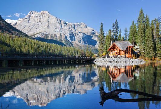 Fototapete Nr. 3542 - Emerald Lake Lodge