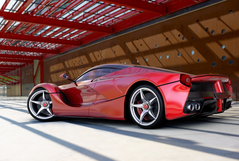 Fototapete Nr. 3551 - Super Car red