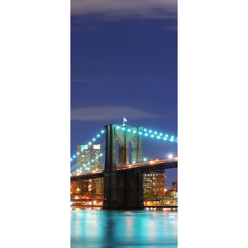 Türtapete Nr. 3561d - N.Y.C. Brooklyn Bridge