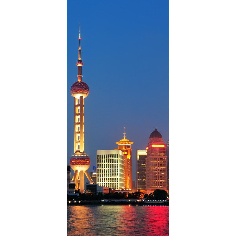 Türtapete Nr. 3564a - Shanghai Oriental Pearl Tower