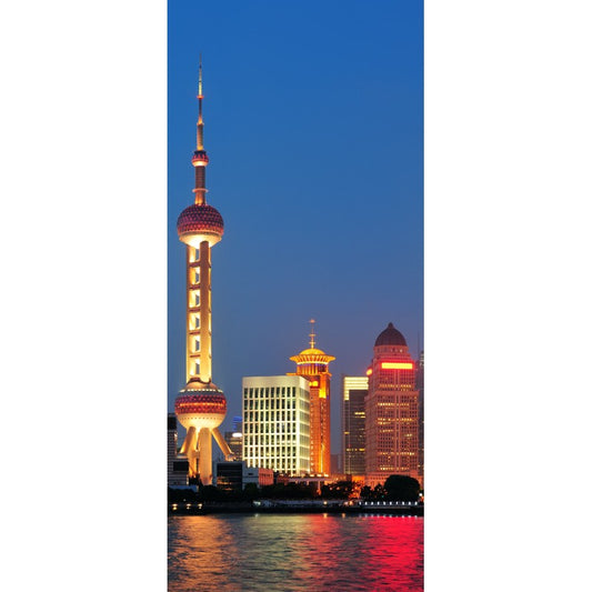 Türtapete Nr. 3564a - Shanghai Oriental Pearl Tower