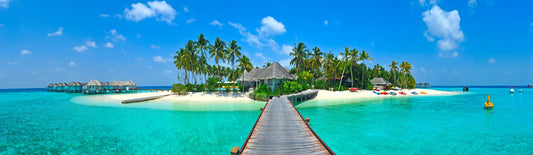 Panoramatapete Nr. 3566 - Maldive Island