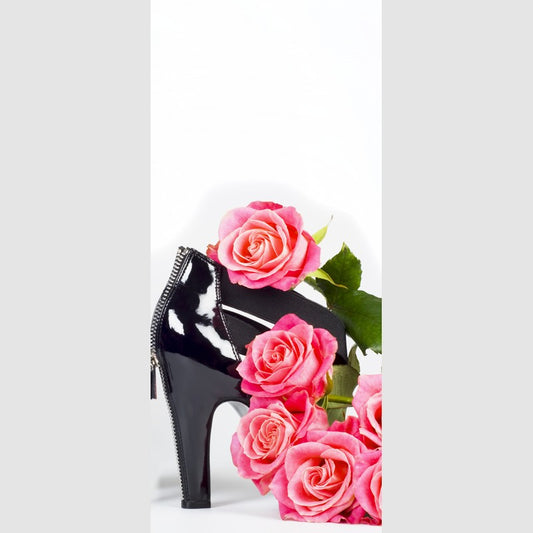 Türtapete Nr. 3630 - High Heels & Roses