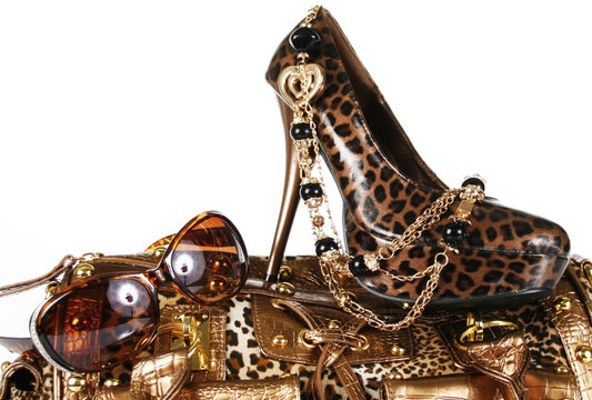 Fototapete Nr. 3632 - Leopard High Heels