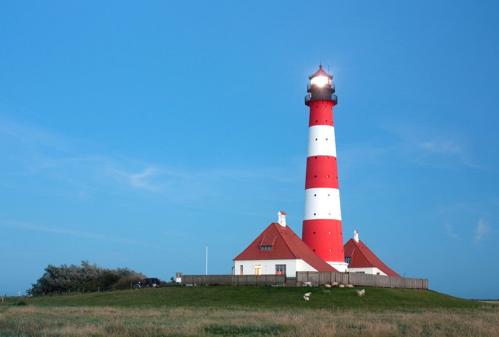 Fototapete Nr. 3648 - Leuchtturm Westerhever