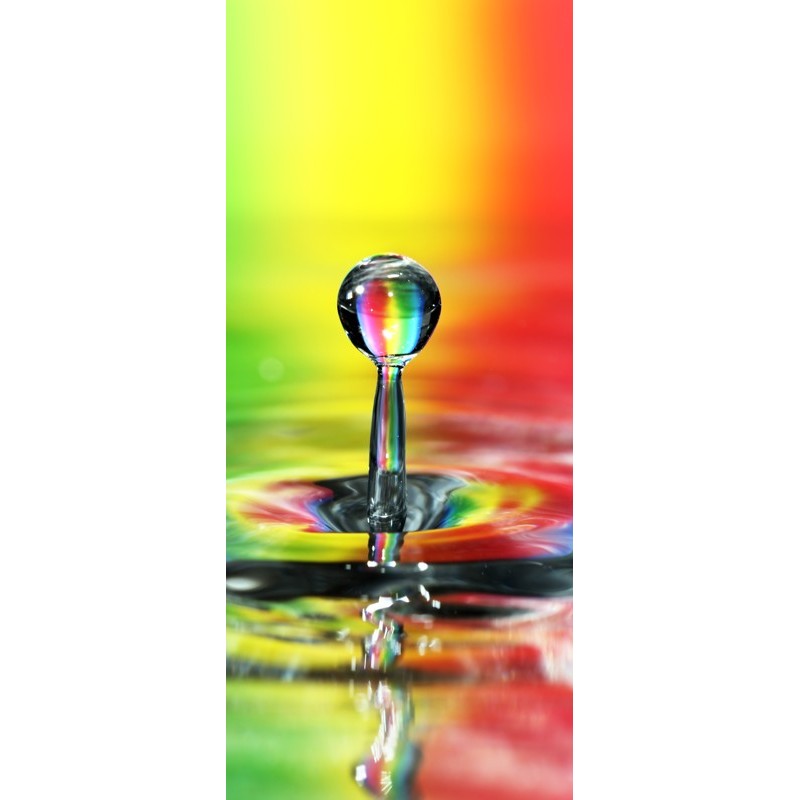 Türtapete Nr. 3698 - Rainbow drop