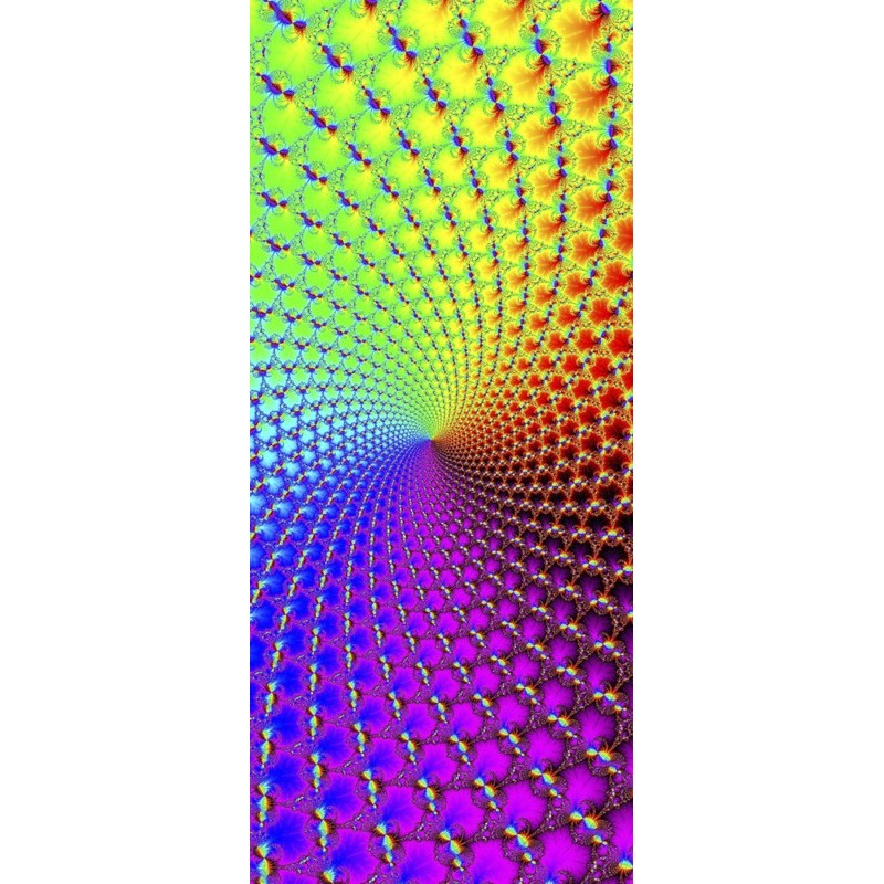 Türtapete Nr. 3701 - Fractal tunnel