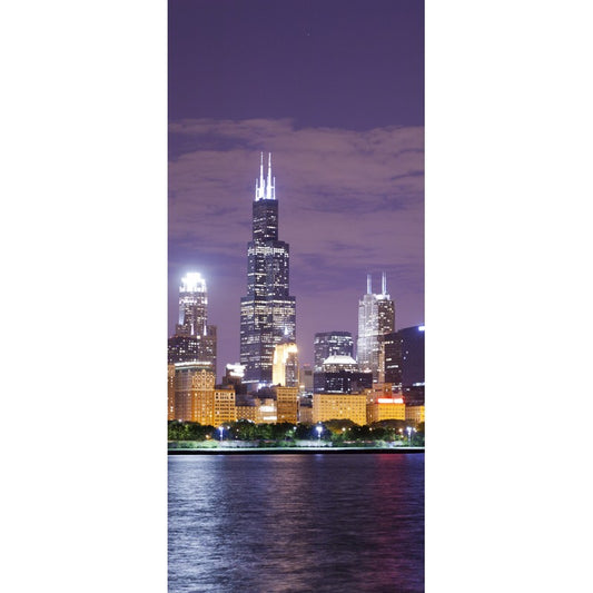 Türtapete Nr. 3778 - Chicago Skyline