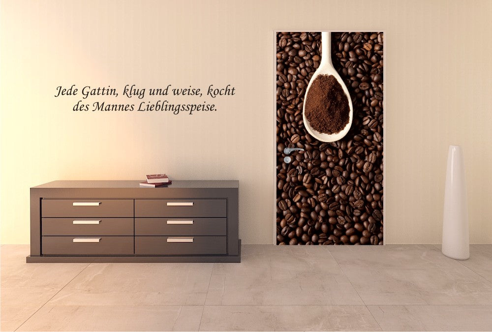 Türtapete Nr. 3800 - Coffee spoons