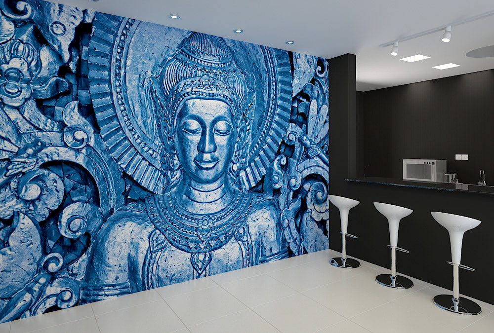 Fototapete Nr. 3837 - Blue Buddha