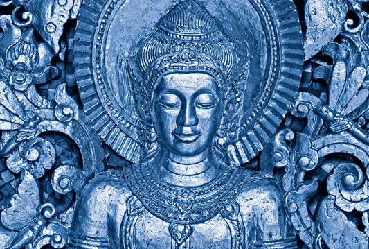 Fototapete Nr. 3837 - Blue Buddha