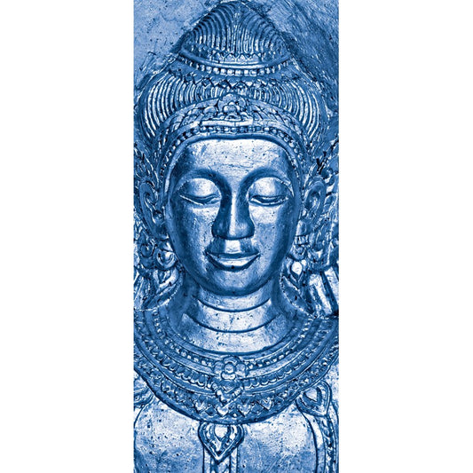 Türtapete Nr. 3837 - Blue Buddha