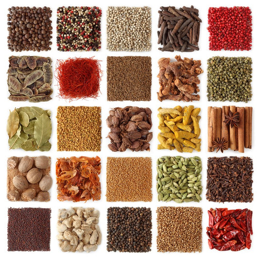 Fototapete Nr. 3887 - Indian spice collection