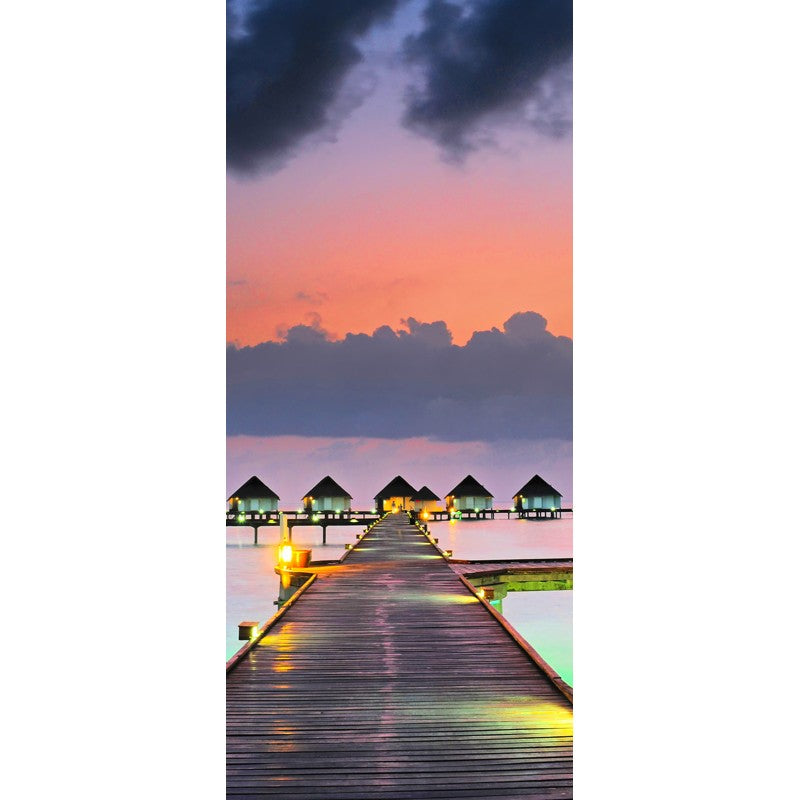 Türtapete Nr. 3893 - Bora Bora Sunset