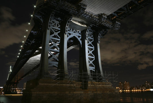 Fototapete Nr. 3967 - Brooklyn Bridge inside