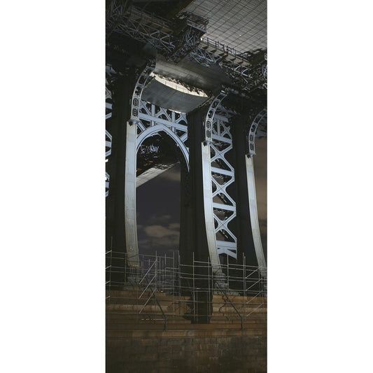 Türtapete Nr. 3967 - Brooklyn Bridge inside