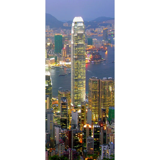 Türtapete Nr. 4012 - Hongkong View