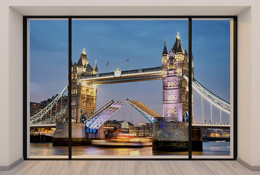 Fototapete Nr. 2969 - Penthouse Tower Bridge Sunset