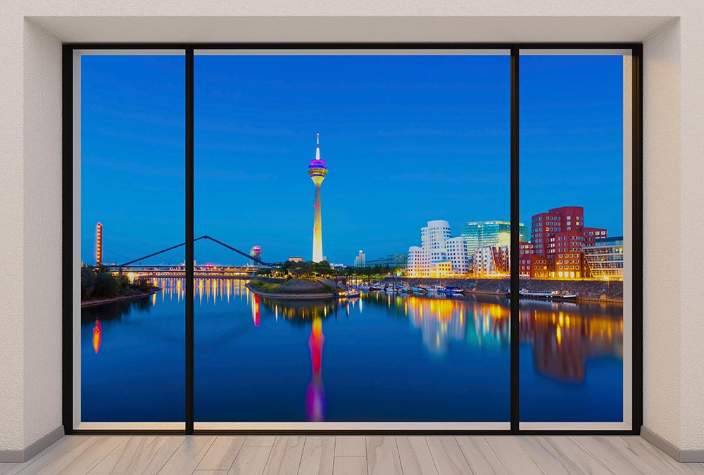 Fototapete Nr. 2996 - Penthouse Düsseldorf