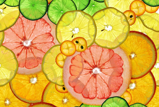 Fototapete Nr. 3089 - Citrus slices