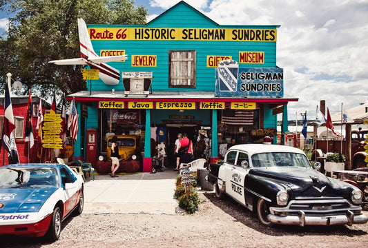 Fototapete Nr. 3189 - Route 66 - Seligman sundries, Arizona