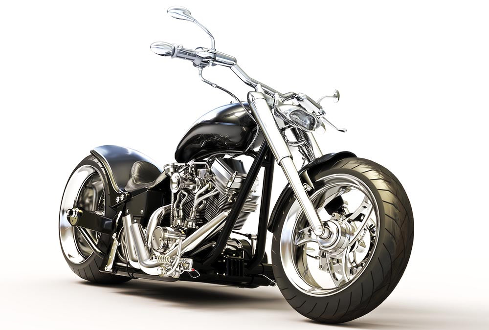 Fototapete Nr. 3217 - Custom bike