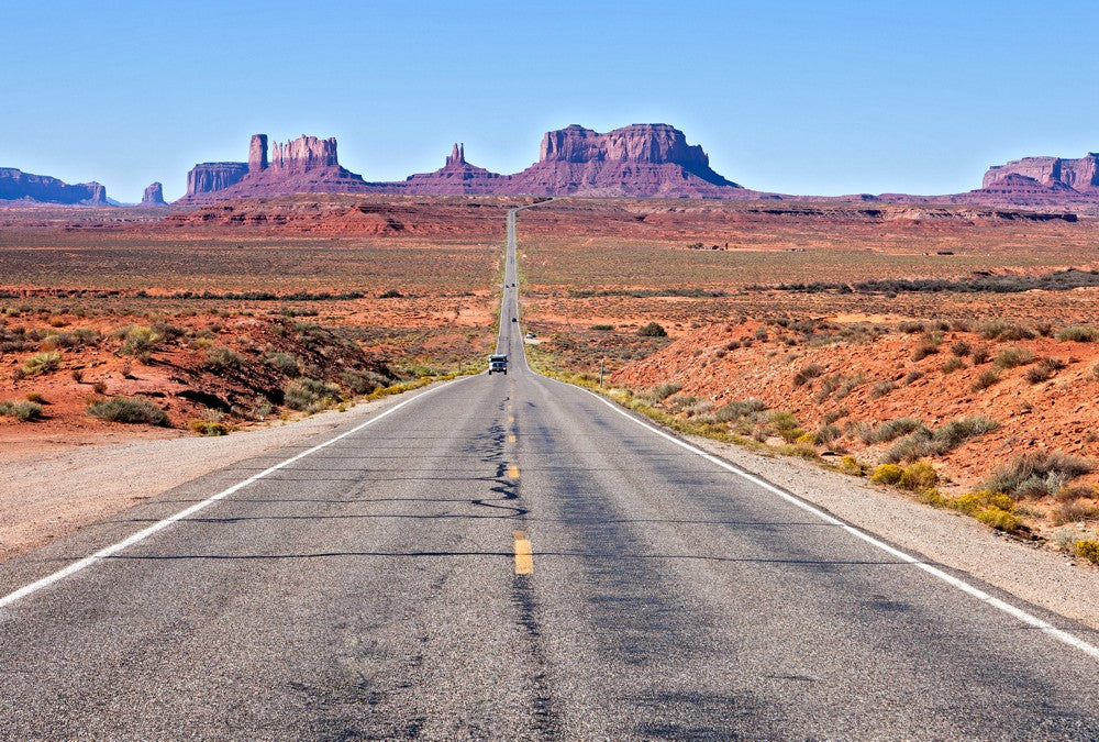 Fototapete Nr. 3231 - The road to Monument Valley